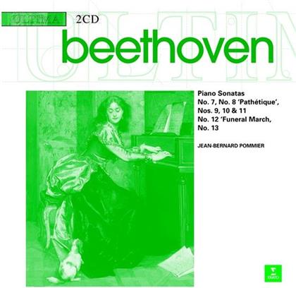 Jean-Bernard Pommier & Ludwig van Beethoven (1770-1827) - Klaviersonaten 7-13 (2 CD)