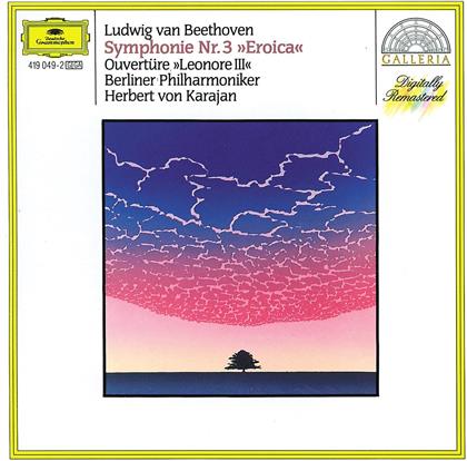 Ludwig van Beethoven (1770-1827), Herbert von Karajan & Berliner Philharmoniker - Sinfonie 3/Leonore