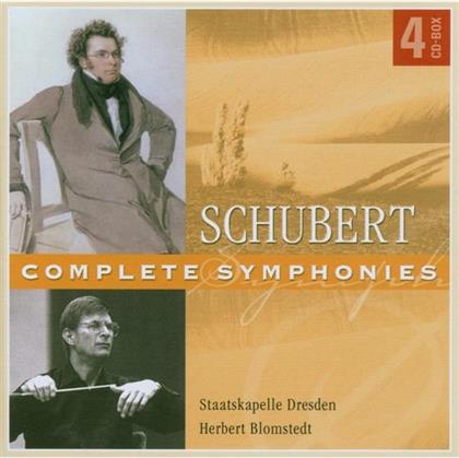 Franz Schubert (1797-1828), Herbert Blomstedt & Staatskapelle Dresden - Complete Symphonies (4 CDs)
