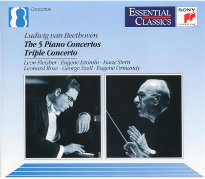 George Szell & Ludwig van Beethoven (1770-1827) - Klavierkonzerte 1-5 (3 CDs)