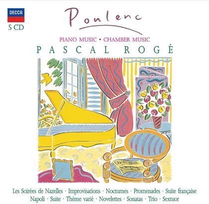 Pascal Rogé - Solo And Chamber Music (5 CDs)