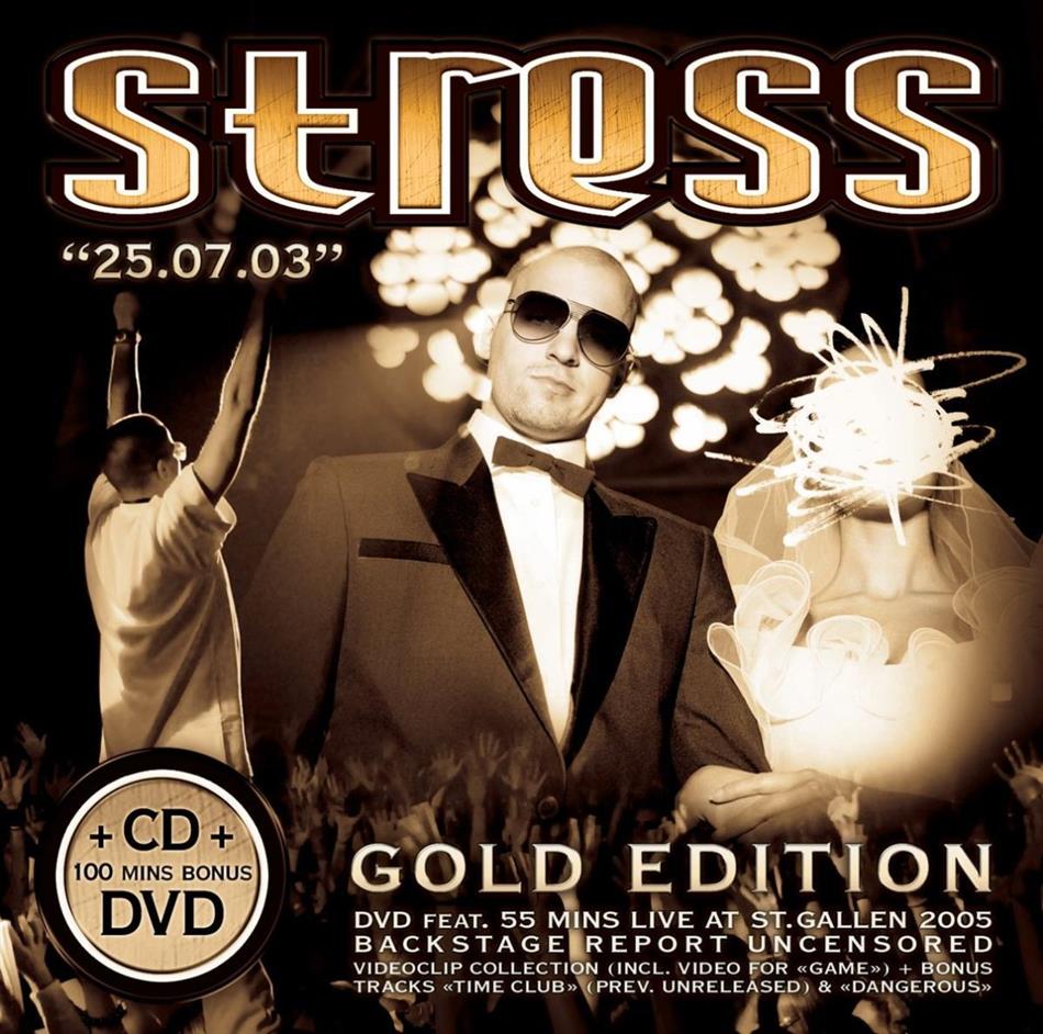 Stress - 25.07.03 (Gold Edition, CD + DVD)