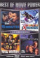 15 Minutes / The extremists / Total Western / The contender - Best of Movie Power Volume 3 (Box, 4 DVDs)