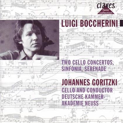 Goritzki Johannes / Kammerakad. Neuss & Luigi Boccherini (1743-1805) - Zwei Cellokonzerte/Sinfonia/Serenade