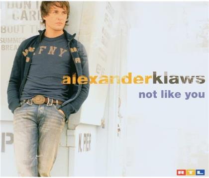 Alexander Klaws - Not Like You - 2 Track