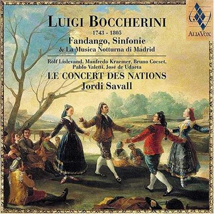 Luigi Boccherini (1743-1805), Luigi Boccherini (1743-1805) & Le Concert des Nations - Fandango, Sinfonie & La Musica Notturna Di Madrid