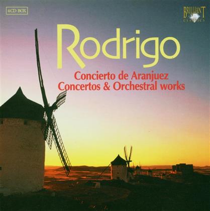 Enrique Bátiz & Joaquin Rodrigo (1901-1999) - Orchestral Works (4 CDs)