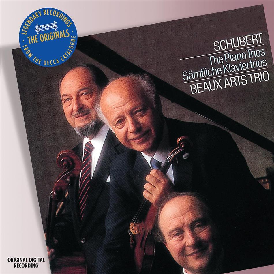 Beaux Arts Trio & Franz Schubert (1797-1828) - Pianotrios (2 CDs)