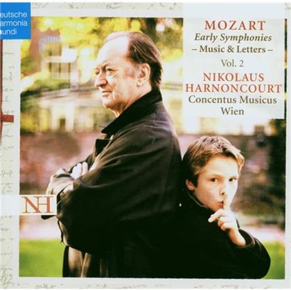 Nikolaus Harnoncourt & Wolfgang Amadeus Mozart (1756-1791) - Sinfonien 2 Frühe Und Lesung (2 CDs)