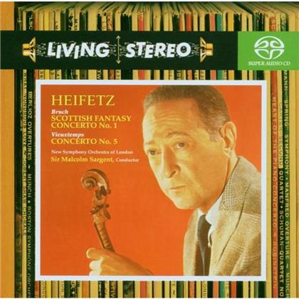 Jascha Heifetz & Bruch M. / Vieuxtemps H. - Living Stereo - Violinkonzert 1
