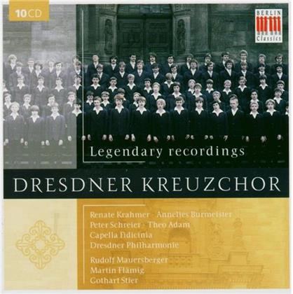 Mauersberger/Flämig/Stier/Dp & Schütz/Schein/Scheidt/J.S.Bach - Dresdner Kreuzchor-Legendary R (10 CD)