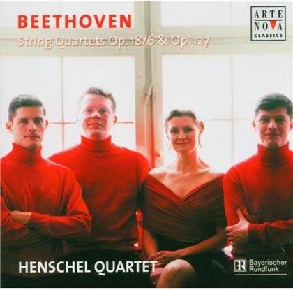 Henschel Quartett & Ludwig van Beethoven (1770-1827) - Streichquartett Op.18/6 + 127