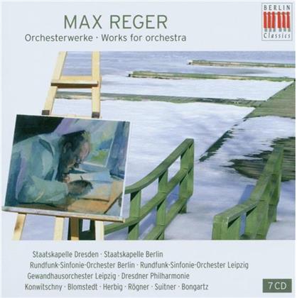 Herbig/Blomstedt/Suitner/Gold & Max Reger (1873-1916) - Orchesterwerke (7 CDs)