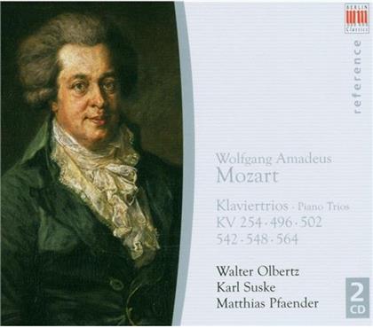 Olbertz/Suske/Pfaender & Wolfgang Amadeus Mozart (1756-1791) - Klaviertrios (2 CD)