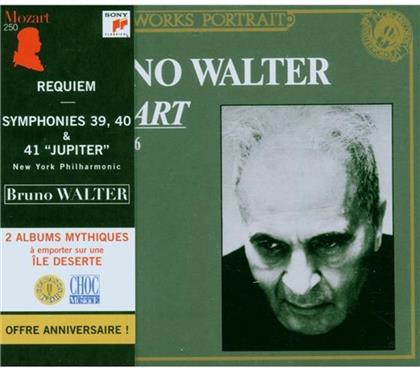 Bruno Walter & Wolfgang Amadeus Mozart (1756-1791) - Requiem + Sinfonie 41 (2 CDs)