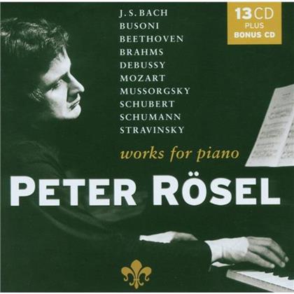Peter Rösel & Various - Works For Piano (14 CDs)