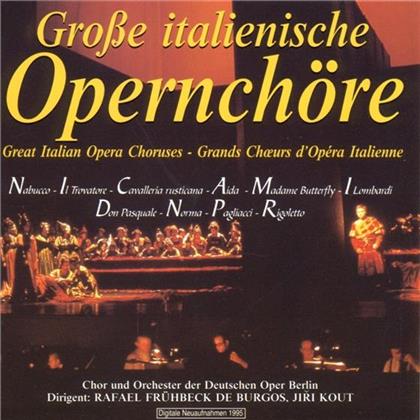 Chor & Orchester Deutsche Oper Berlin & Various - Grosse Italienische Opernchöre