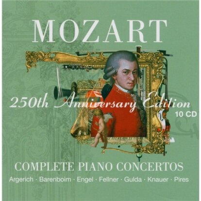 --- & Wolfgang Amadeus Mozart (1756-1791) - Klavierkonzerte/250 Jahre Mozart s (10 CD)