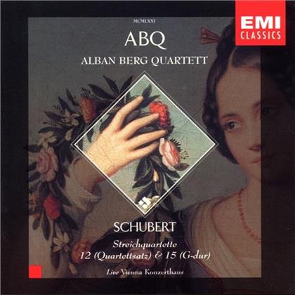Alban Berg Quartett & Franz Schubert (1797-1828) - Streichquartte 12,15