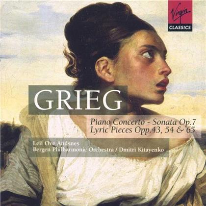 Leif Ove Andsnes & Edvard Grieg (1843-1907) - Klavierkonzert (2 CDs)
