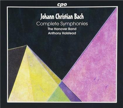 Halstead Anthony/Hanover Band & Johann Christian Bach (1735-1782) - Sämtliche Sinfonien (5 CDs)