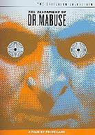 The testament of Dr. Mabuse (1933) (Criterion Collection, 2 DVDs)