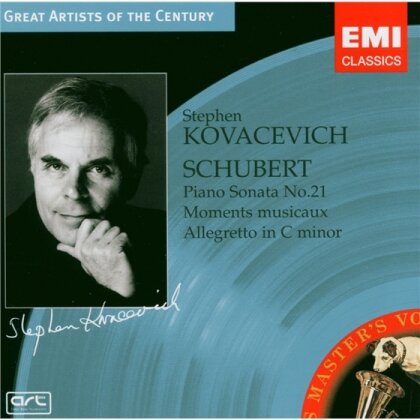 Stephen Kovacevich & Franz Schubert (1797-1828) - Klaviersonate 21/Monments