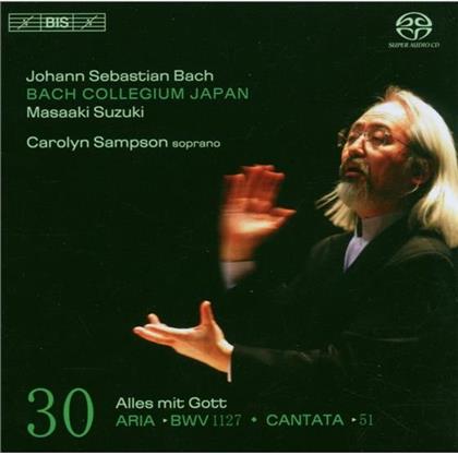 Bach Collegium Japan, Caroline Sampson, Johann Sebastian Bach (1685-1750) & Masaaki Suzuki - Kantaten Vol. 30, Bwv51, Bwv1127 (SACD)