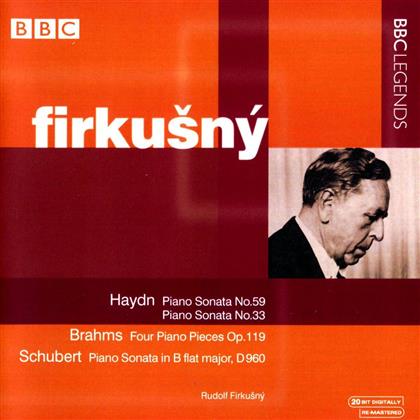 Rudolf Firkusny & Haydn J./Brahms J./Schubert F. - Klav.Son. 59,33/4 Stückeop119/Sonated960