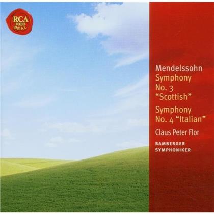 Claus Peter Flor & Felix Mendelssohn-Bartholdy (1809-1847) - Sinfonie 3,4/Athalia Ov.