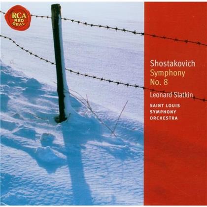 Leonard Slatkin & Dimitri Schostakowitsch (1906-1975) - Sinfonie 8