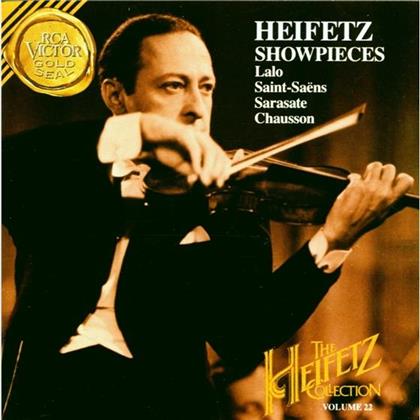 Jascha Heifetz & Lalo/Saint-Saens/Sar - Showpieces