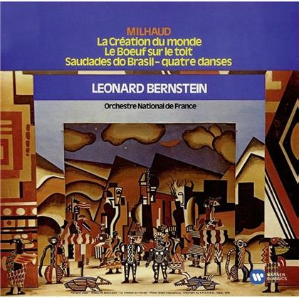Darius Milhaud (1892-1974), Leonard Bernstein (1918-1990) & Orchestre National de France - La Creation Du Monde / Le Boeuf - Refrenzaufnahme