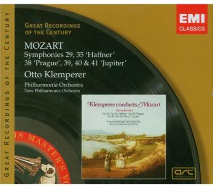 Otto Klemperer & Wolfgang Amadeus Mozart (1756-1791) - Sinfonie 29,35,38-41 (2 CDs)