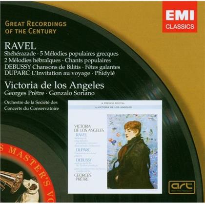 Victoria De Los Angeles & Ravel/Debussy/Duparc - Sheherazade/Melodies/Chansons