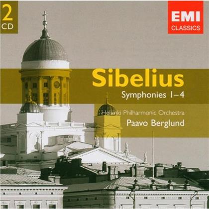Paavo Berglund & Jean Sibelius (1865-1957) - Sinfonie 1-4 (2 CD)