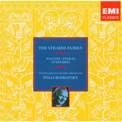 Willi Boskovsky & Johann Strauss - The Strauss Family (6 CDs)