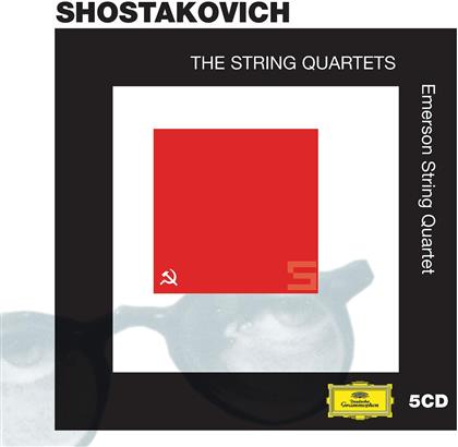 Emerson String Quartet & Dimitri Schostakowitsch (1906-1975) - String Quartets (5 CDs)