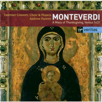 Andrew Parrott & Claudio Monteverdi (1567-1643) - A Mass Of Thanksgiving (2 CD)
