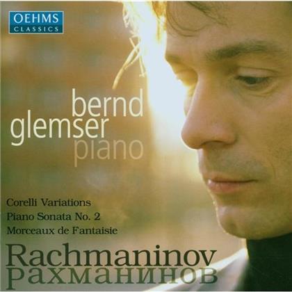 Bernd Glemser & Sergej Rachmaninoff (1873-1943) - Corelli Var./Klavierson. 2/Morceaux Fant