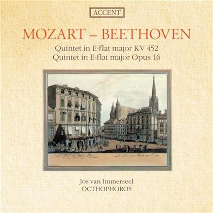 Immerseel Jos Van / Ensemble Octophoros & Beethoven Ludwig Van/Mozart Wolfgang A. - Quintett F. Klavier & Bläser Op16/Kv 452