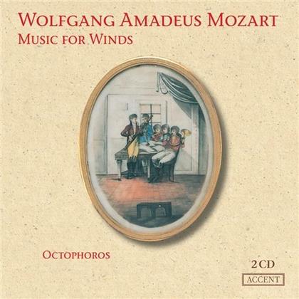 Ensemble Octophoros & Wolfgang Amadeus Mozart (1756-1791) - Gran Partita / Divertimenti 8,9,12,13,14,16 (2 CDs)