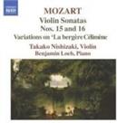 Loeb Benjamin/Nishizaki Takako & Wolfgang Amadeus Mozart (1756-1791) - Violinsonaten 15,16/Variationen
