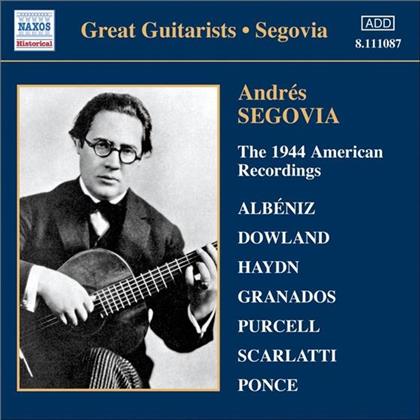 Andres Segovia & Various - Werke F&uuml;r Oder Arr. F&uuml;r Gitarre