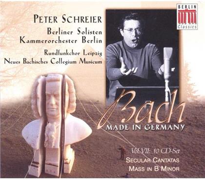 P./Kob Schreier & Johann Sebastian Bach (1685-1750) - Made In Germany - Schreier Box (10 CDs)