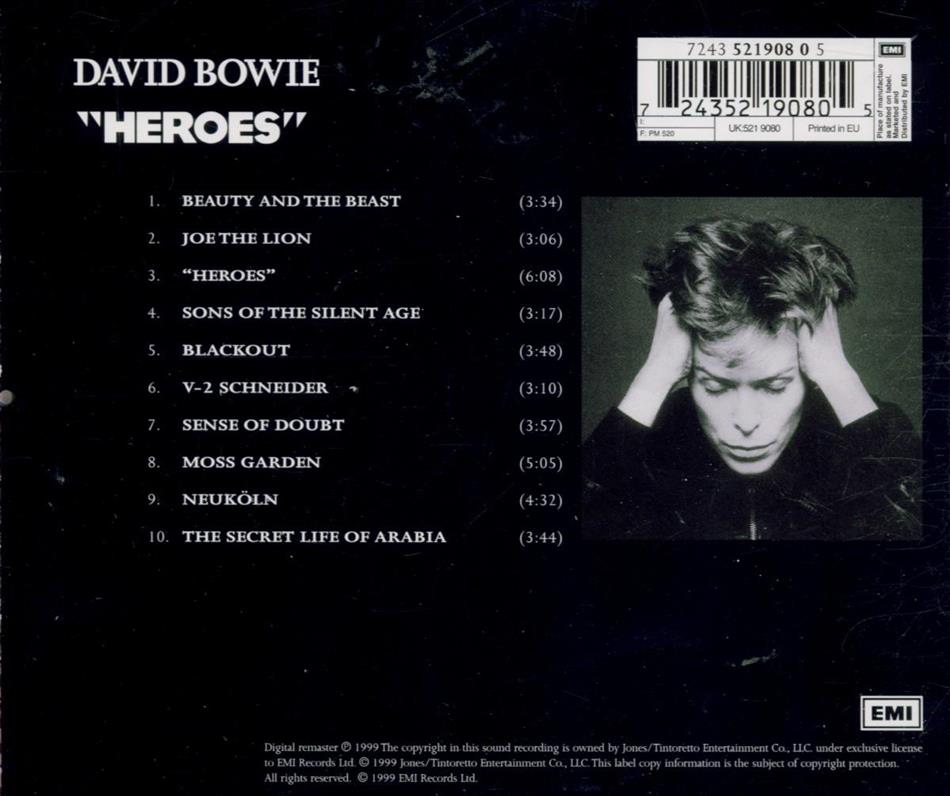 Heroes (Remastered) von David Bowie CeDe.ch