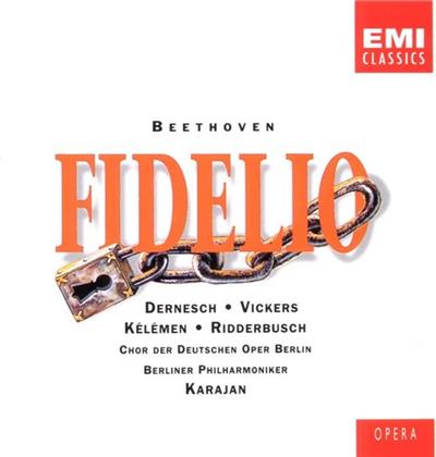 Vickers, Helga Dernesch, Ludwig van Beethoven (1770-1827) & Herbert von Karajan - Fidelio (2 CD)