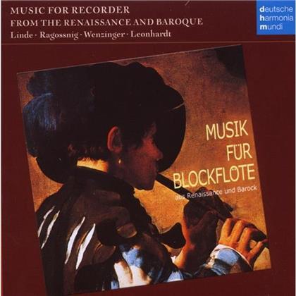 Hans-Martin Linde & Various - Musik Für Blockflöte Aus Der Renaissance