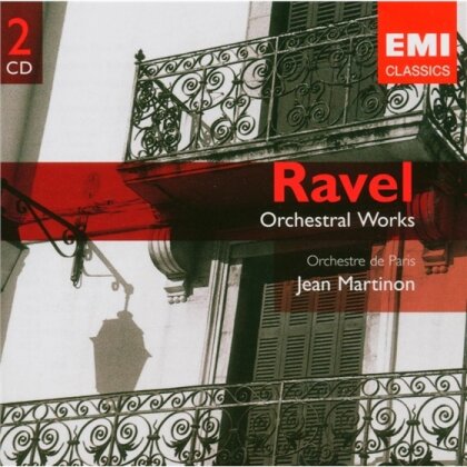 Jean Martinon & Maurice Ravel (1875-1937) - Bolero/Orchesterwerke (2 CDs)