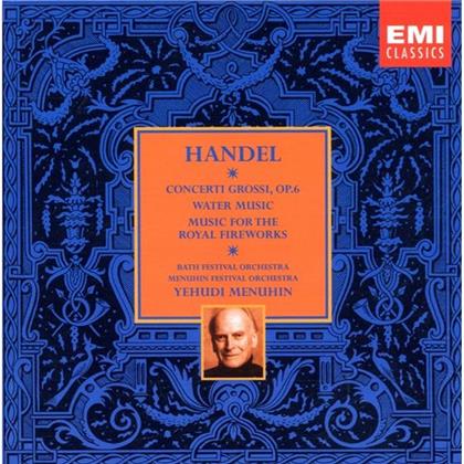 Menuhin/Preston & Georg Friedrich Händel (1685-1759) - Concerti Grossi Op 6 (8 CDs)